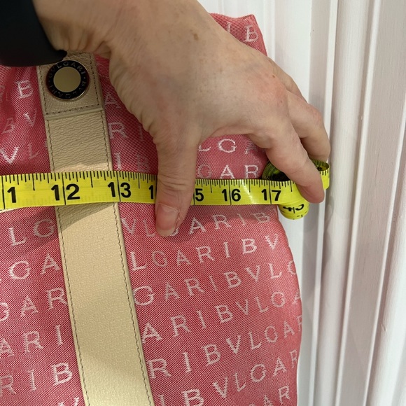 Bvlgari mania red logo tote - Picture 12 of 14